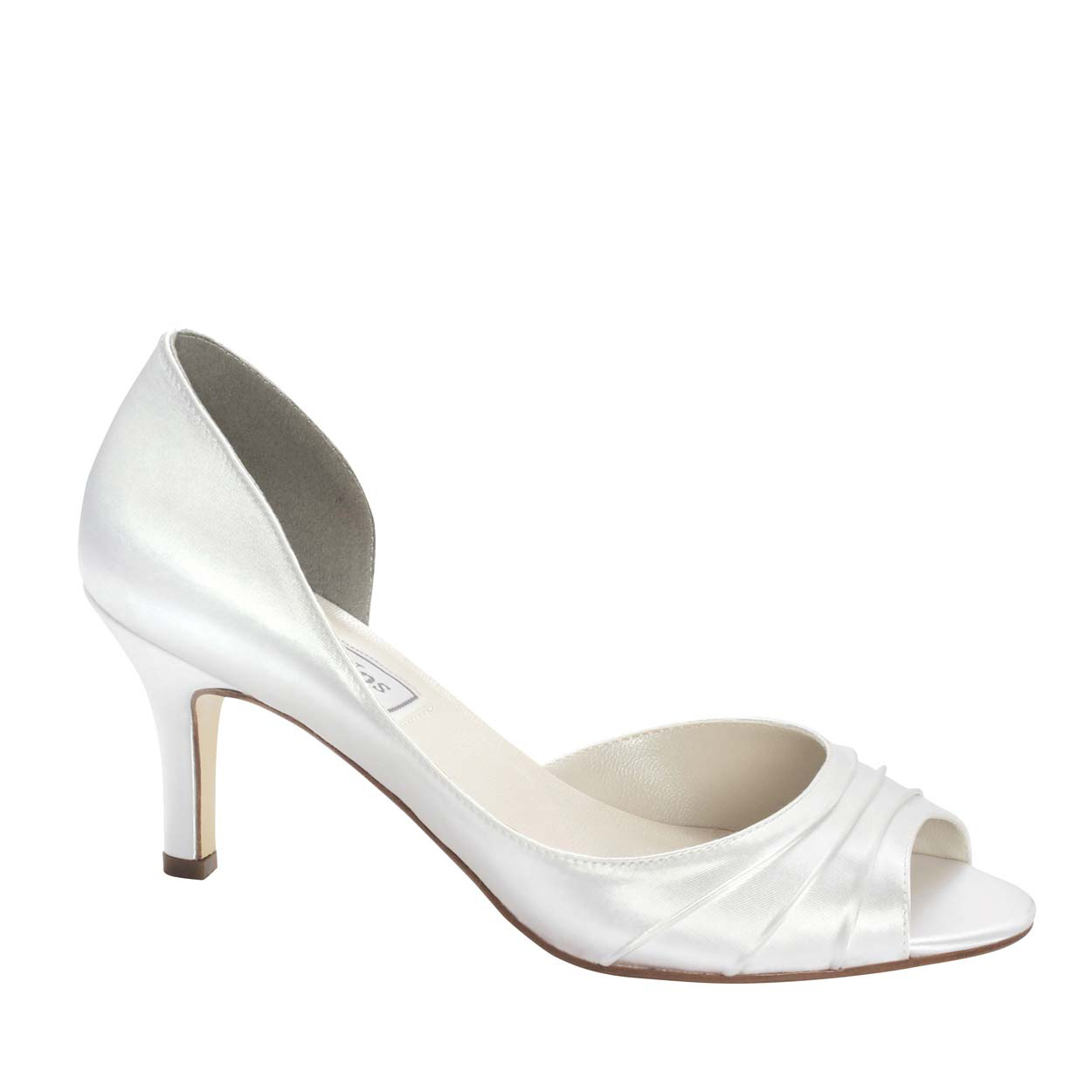 Touch ups Betty White Satin Women Bridal Shoes 
