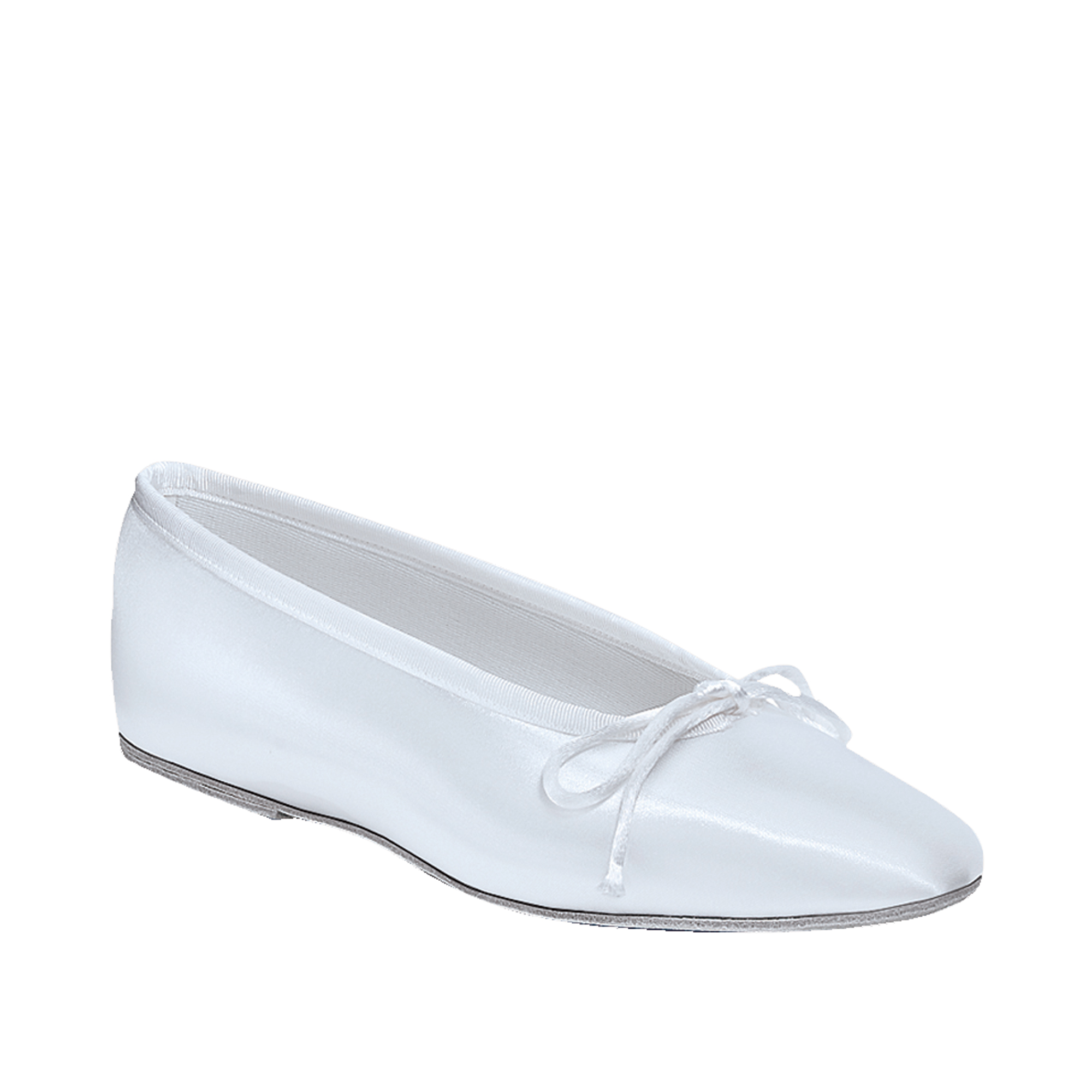 dyeable satin flats