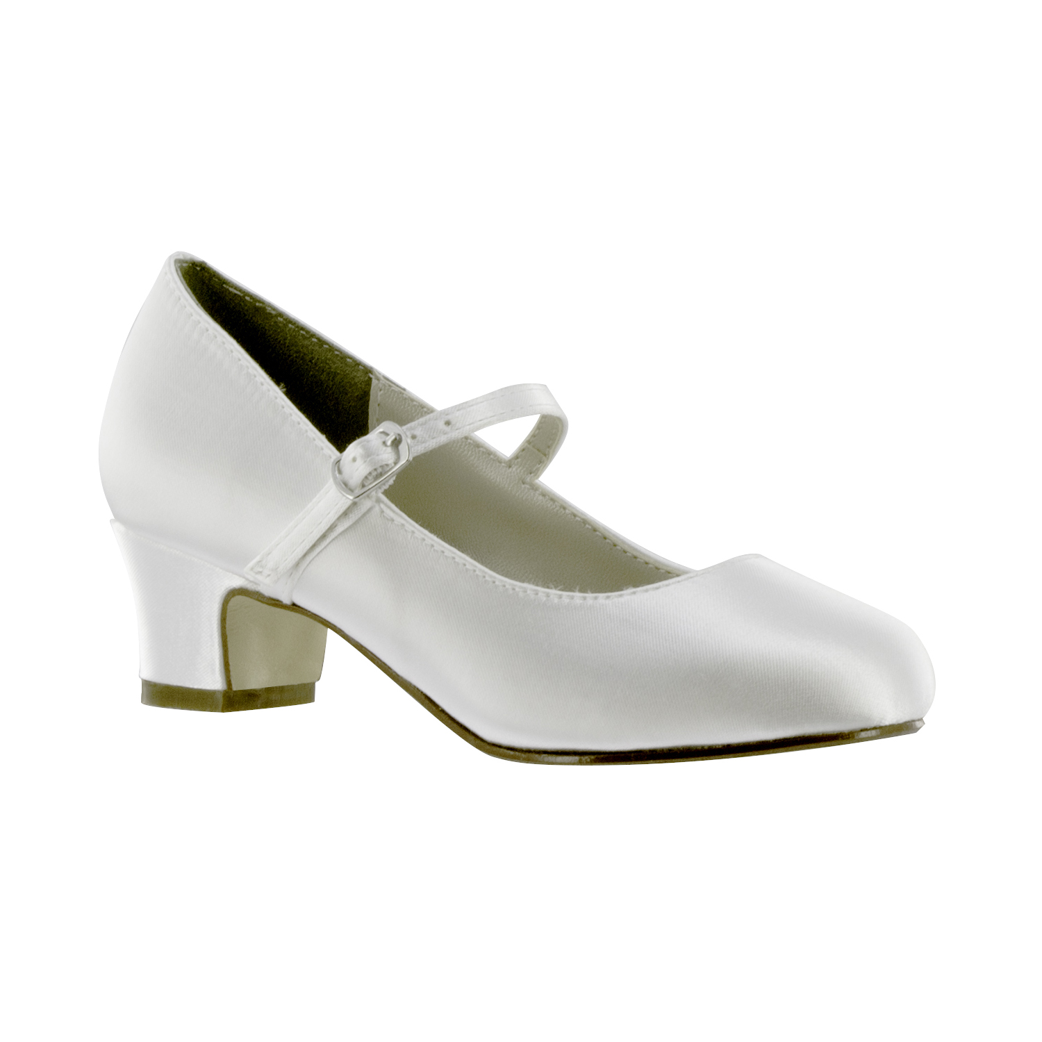 white satin mary jane shoes