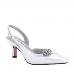 DYEABLES LORI WHITE SATIN
