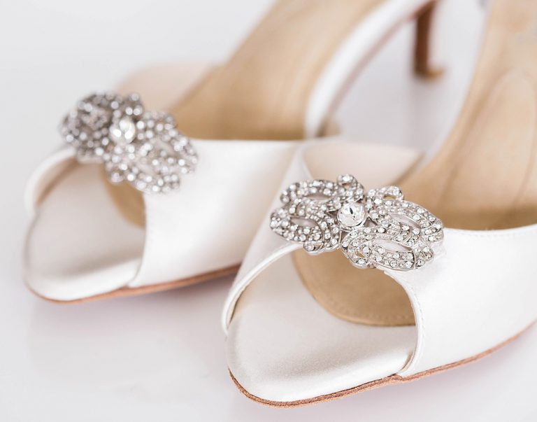 shoe decorations and shoe clips for bridal and wedding shoes