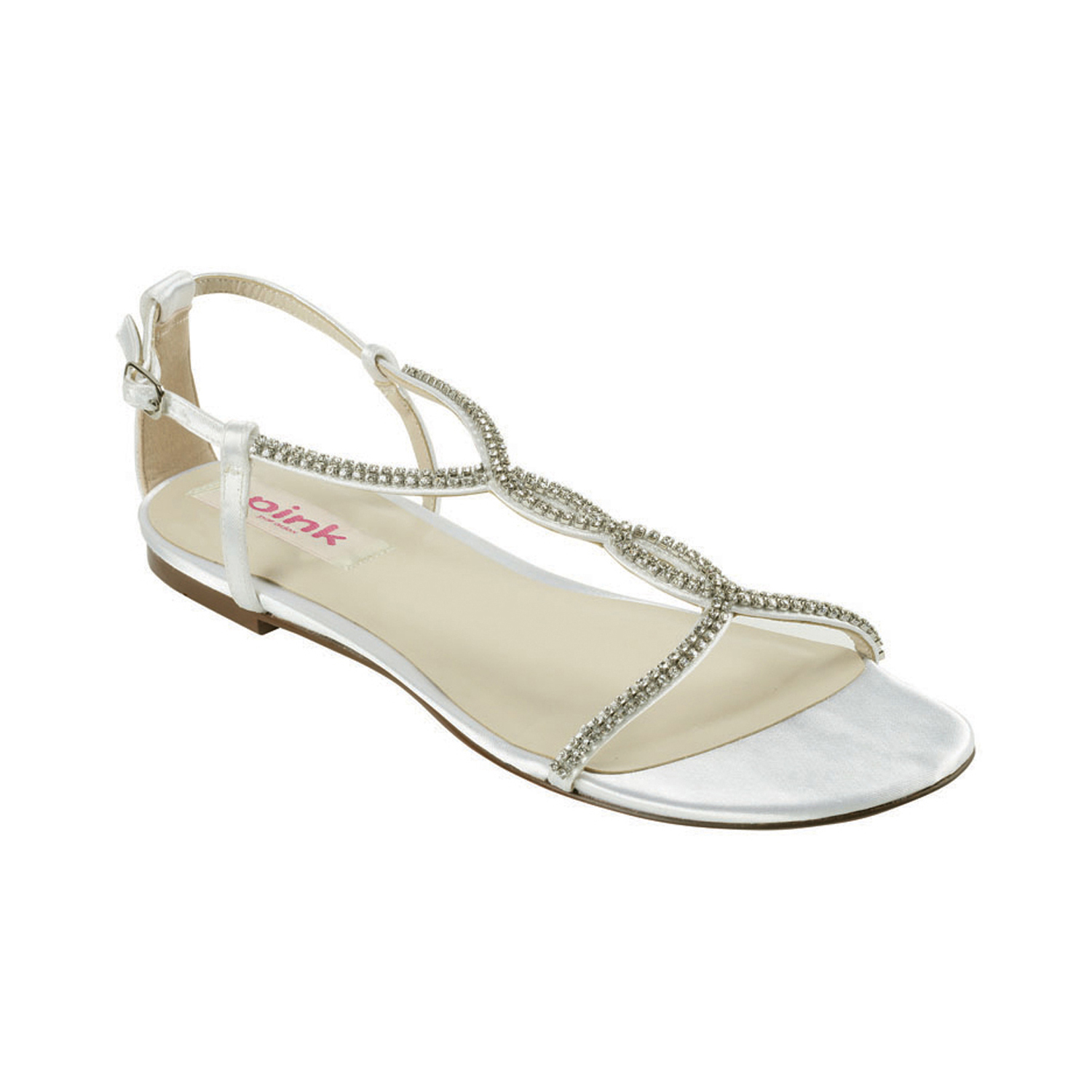 dyeable satin flats