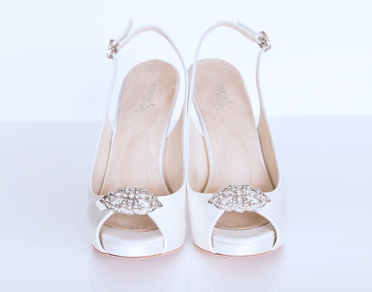 dyeable flat wedding shoes