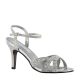 Touch Ups Women's Dulce Strappy Sandal - 2 5/8 Inch Heel, Sparkle Accents, Special Occasion - View #4