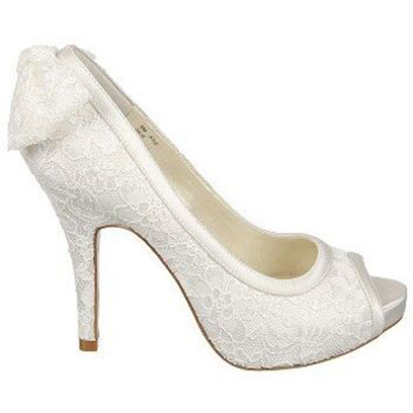 wide width silver heels