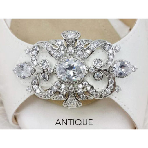 Antique brooch silver