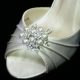 SASSY AP3622P RHINESTONE PEARL SHOE CLIP