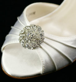 SCJOYCE SILVER SHOE CLIP