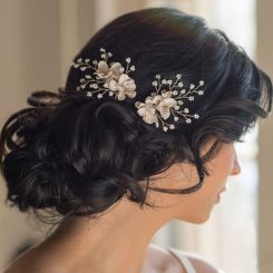 BEL AIRE BRIDAL SET OF 2 HAIRPINS 1720