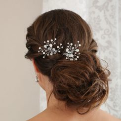 BEL AIRE BRIDAL SET OF 2 HAIRPINS 1717