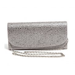 LADY COUTURE BAG ONYX SILVER
