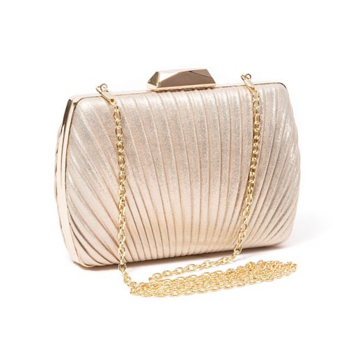 LADY COUTURE SHELL BAG GOLD