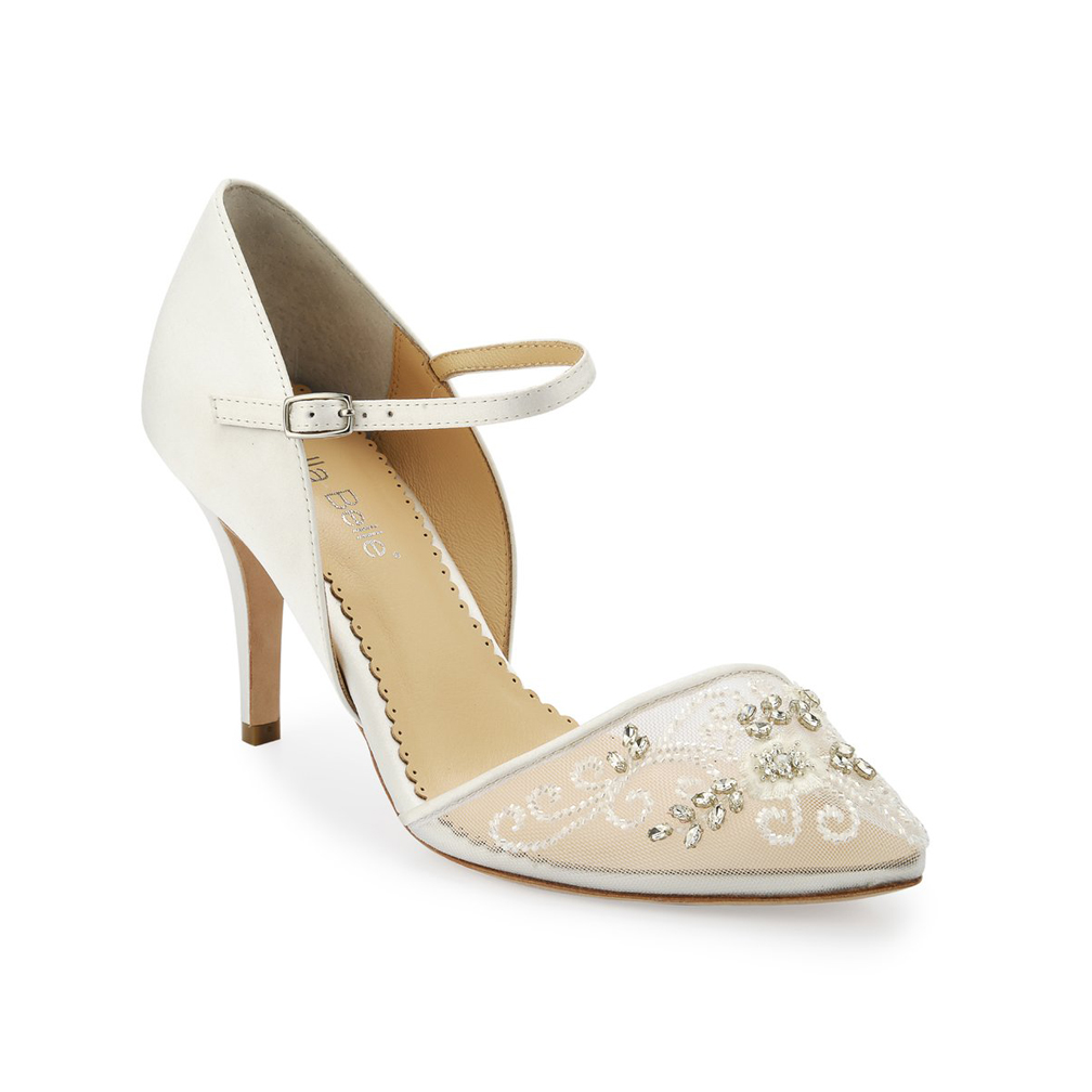 BELLA BELLE MAY IVORY - Dyeable Shoe Store