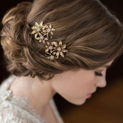 BEL AIRE BRIDAL SET OF 2 HAIRPINS 1723