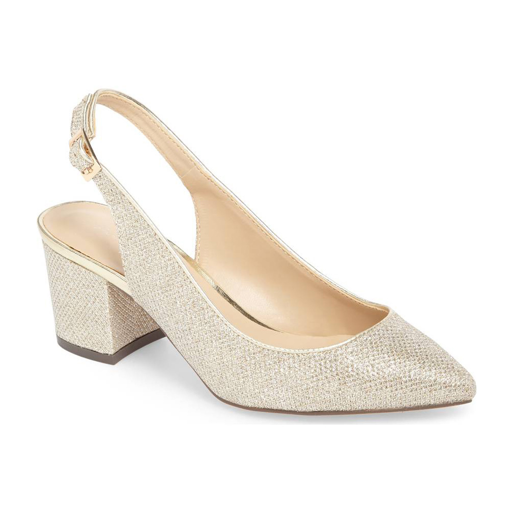 pink block heel shoes