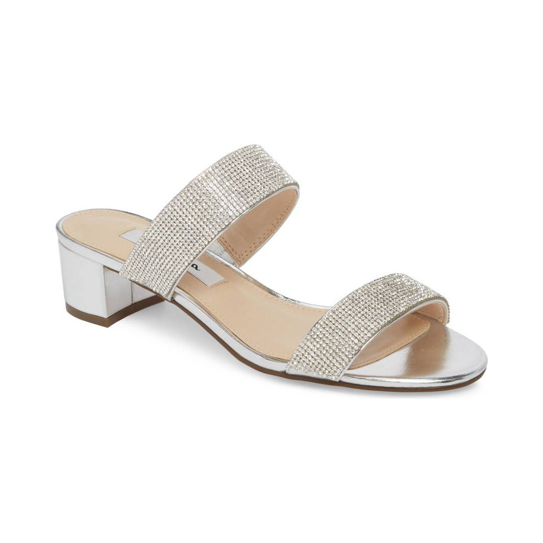 nina block heel sandals