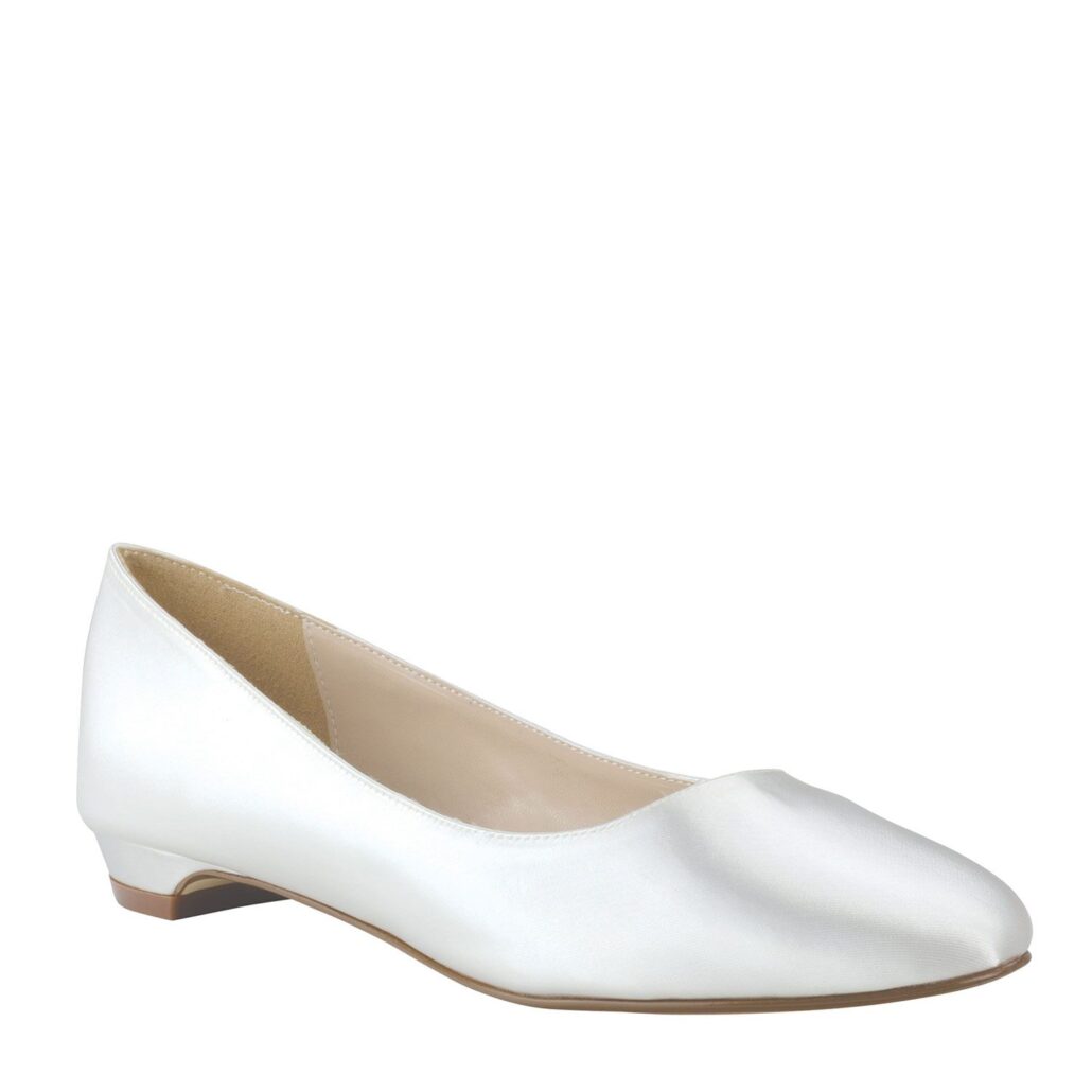 dyeable flat shoes