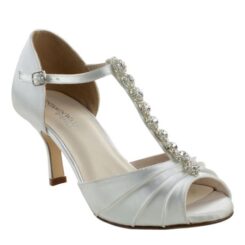 Sadie White Satin